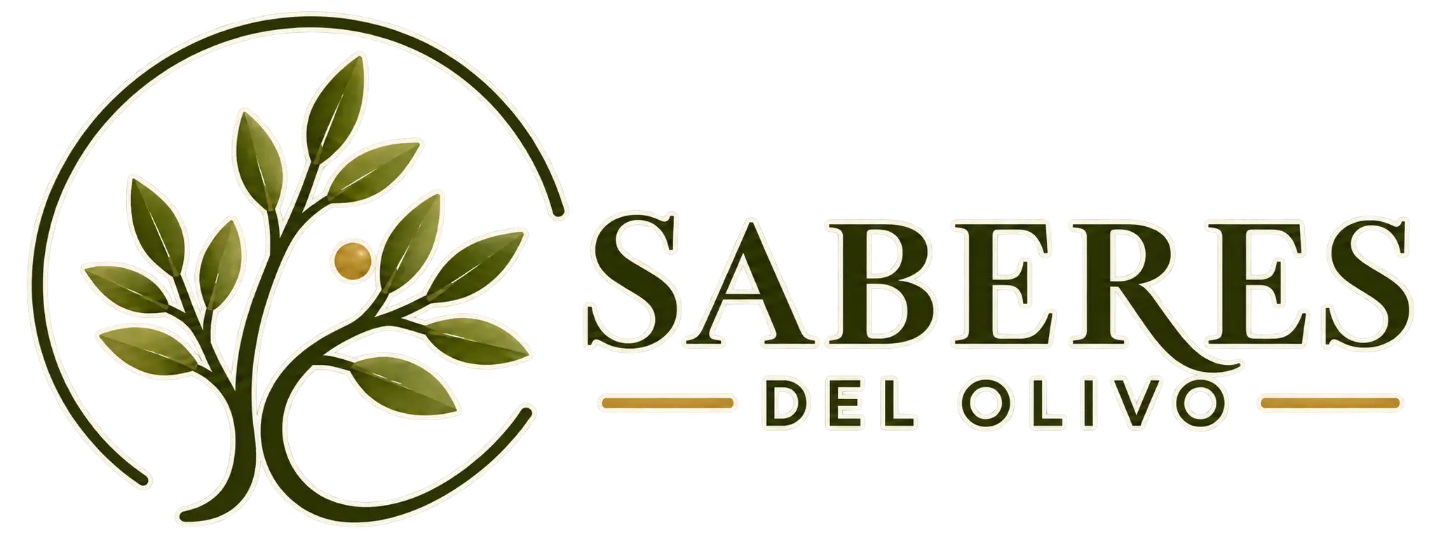 Logotipo del sito web dedicado al olivo